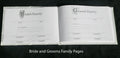 Wedding Guest Book 21cm x 16cm with 70 Pages & Silver Pen Stand Set - SuperSaverAU - view 4