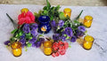 Premium Yellow Glass Votive Candle Holders 6.5cm - 10 Pack
