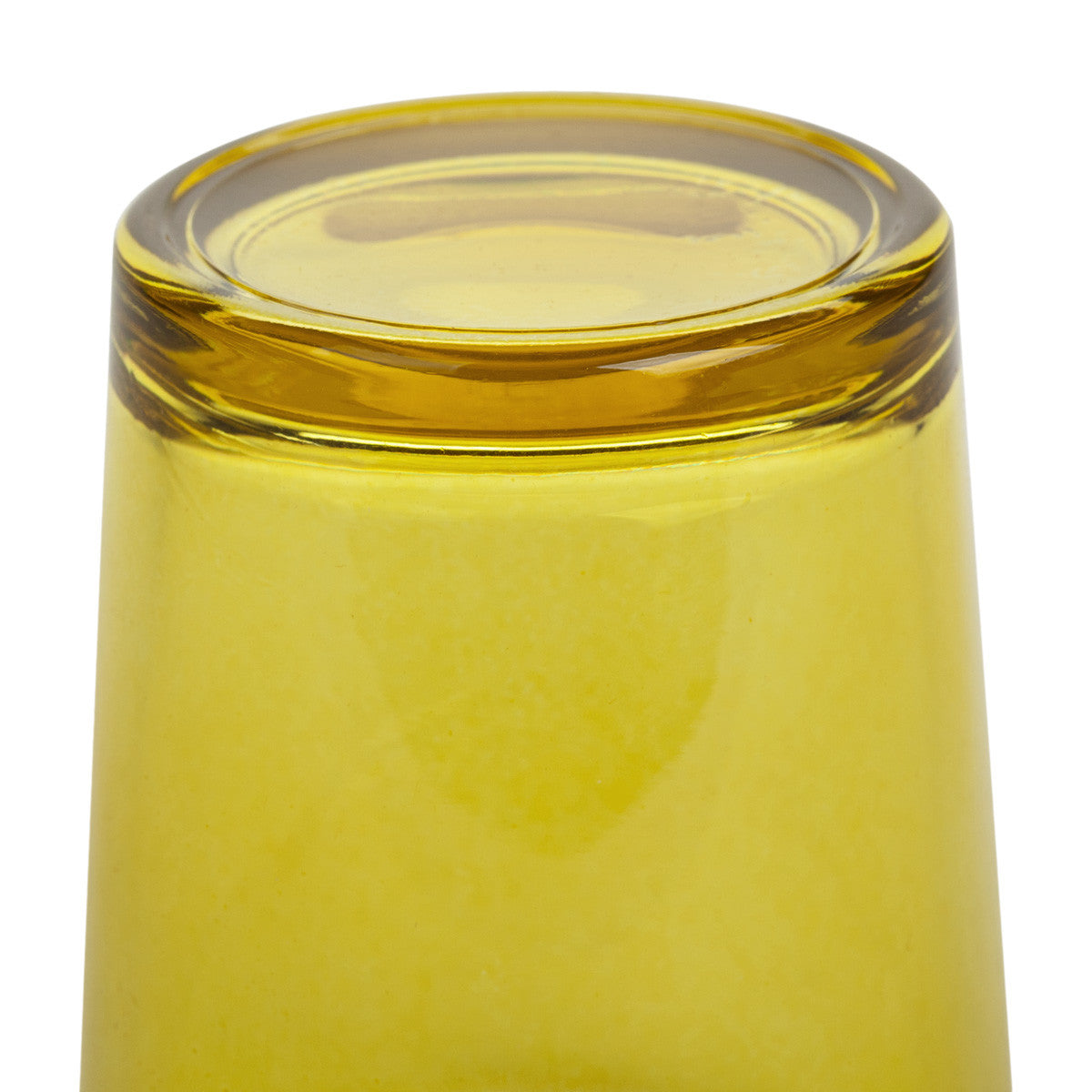 Premium Yellow Glass Votive Candle Holders 6.5cm - 40 Pack