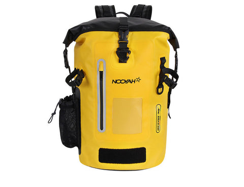 NOOYAH YELLOW 30L Waterproof Outdoor Sports Backpack - Reflective, Durable, Easy Clean - SuperSaverAU - view 1