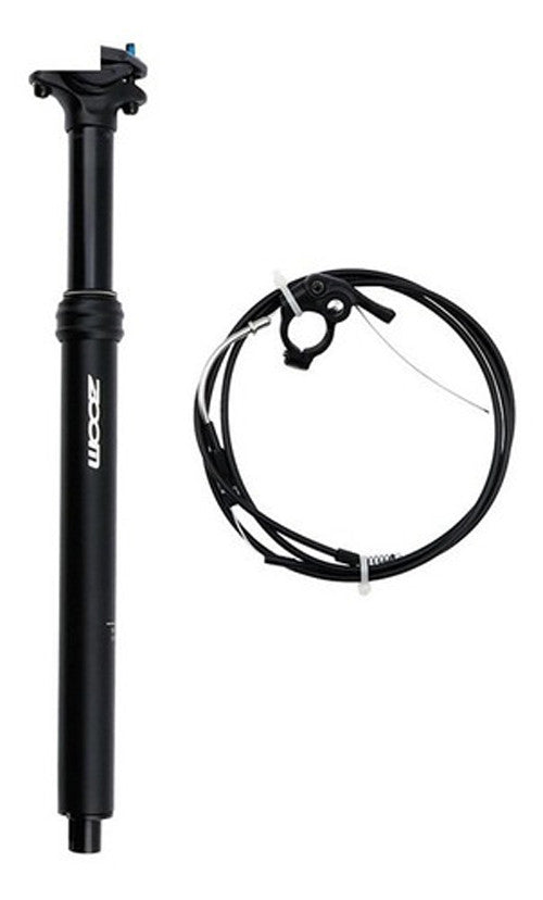 ZOOM Dropper Seat Post 31.6mm Diameter 125mm Travel Adjustable Height - SuperSaverAU - view 4