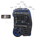 Sunovo 2000W Portable Power Station 2048Wh LiFePO4 Battery, Solar & AC Charging - SuperSaverAU - view 3