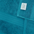 Linenland 4 Piece Bath Towels Set - Blue, 100% Cotton, OEKOTEX Certified, 68x137cm - SuperSaverAU - view 2