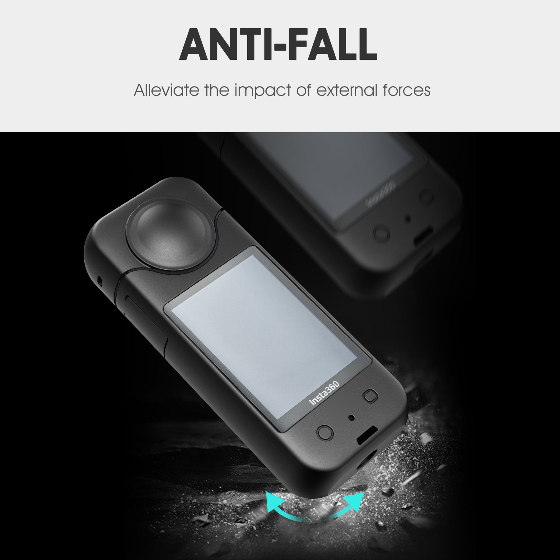 STARTRC Silicone Protective Case for Insta360 One X3