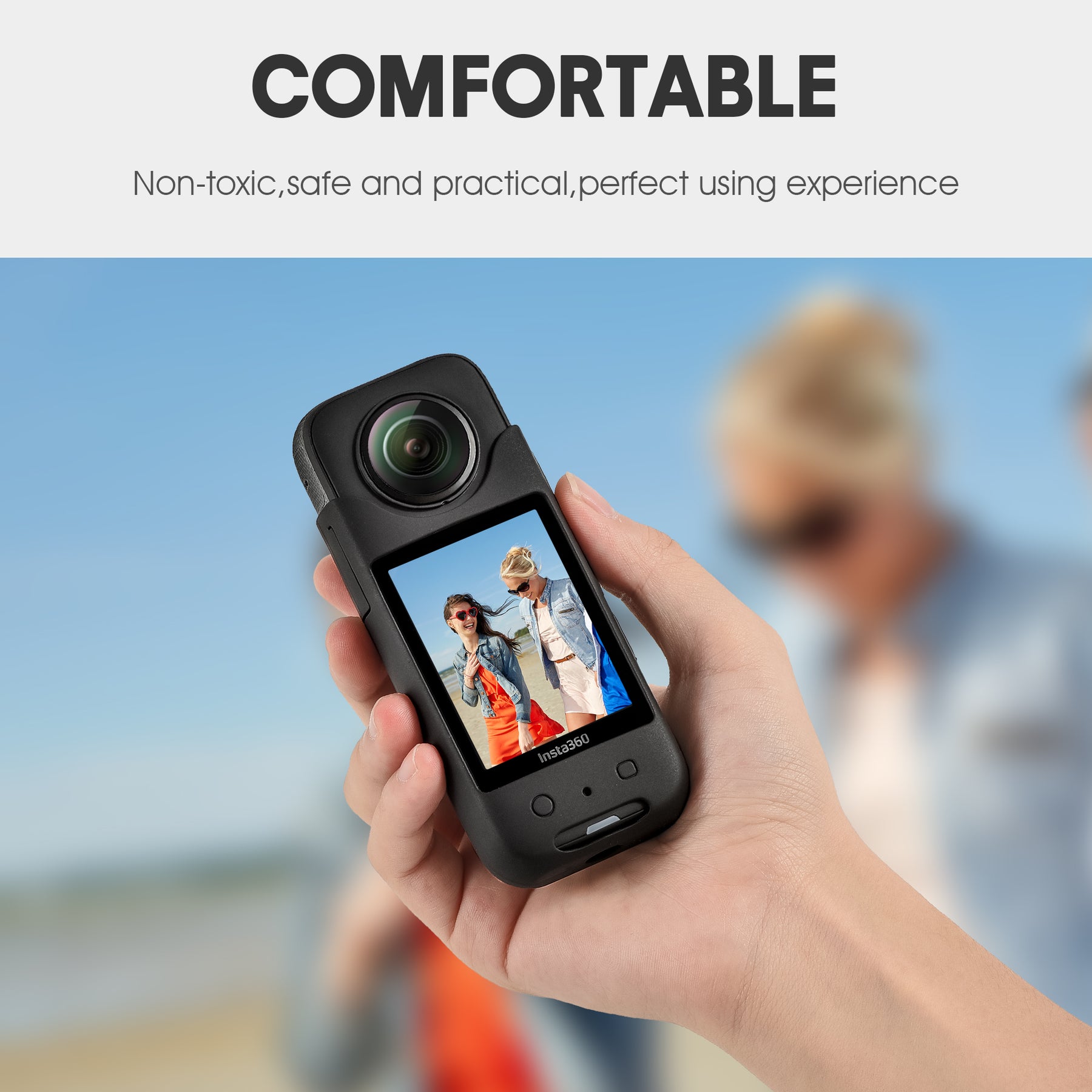 STARTRC Silicone Protective Case for Insta360 One X3
