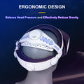 DEVASO Adjustable Head Strap for Playstation VR2, Reduced Pressure Lightweight - SuperSaverAU - view 2