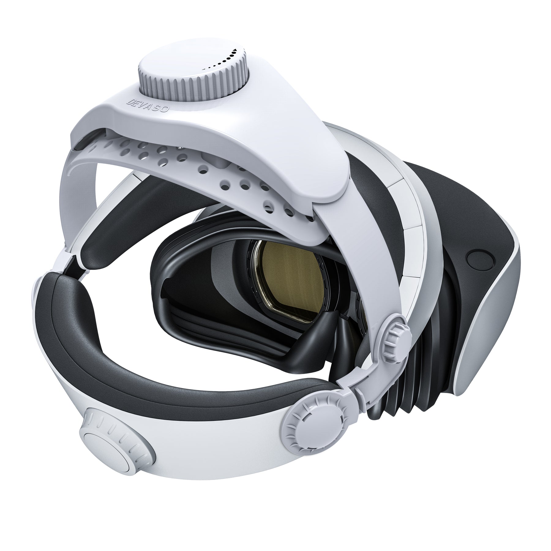 DEVASO Adjustable Head Strap for Playstation VR2, Reduced Pressure Lightweight - SuperSaverAU - view 3
