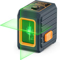 CIGMAN G01 Green Cross Line Laser Level with Self-Levelling - 100ft