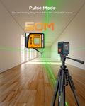 CIGMAN G01 Green Cross Line Laser Level with Self-Levelling - 100ft