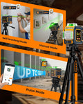 CIGMAN CM-S03 3x360° Green Laser Level with LCD & Bluetooth