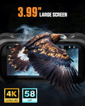 CIGMAN 4K Night Vision Binoculars with 3.99-Inch Display & 58MP Photos