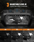 CIGMAN 4K Night Vision Binoculars with 3.99-Inch Display & 58MP Photos
