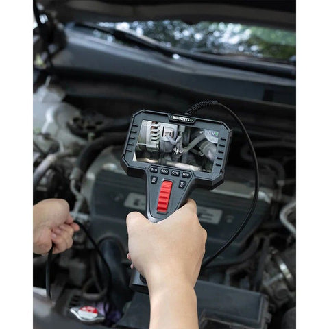 Premium Articulating Borescope Camera with 1080P 4.3 Inch IPS Display