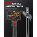Premium Articulating Borescope Camera with 1080P 4.3 Inch IPS Display