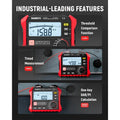 KAIWEETS Megohmmeter Insulation Resistance Tester with DAR/PI - 100GΩ