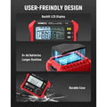 KAIWEETS Megohmmeter Insulation Resistance Tester with DAR/PI - 100GΩ