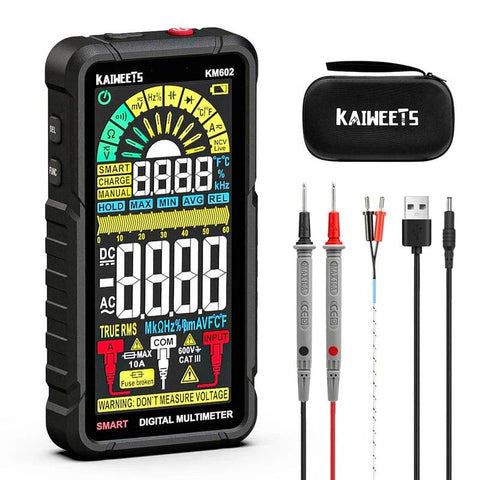 KAIWEETS KM602 Smart Rechargeable Digital Multimeter - 6000 Counts