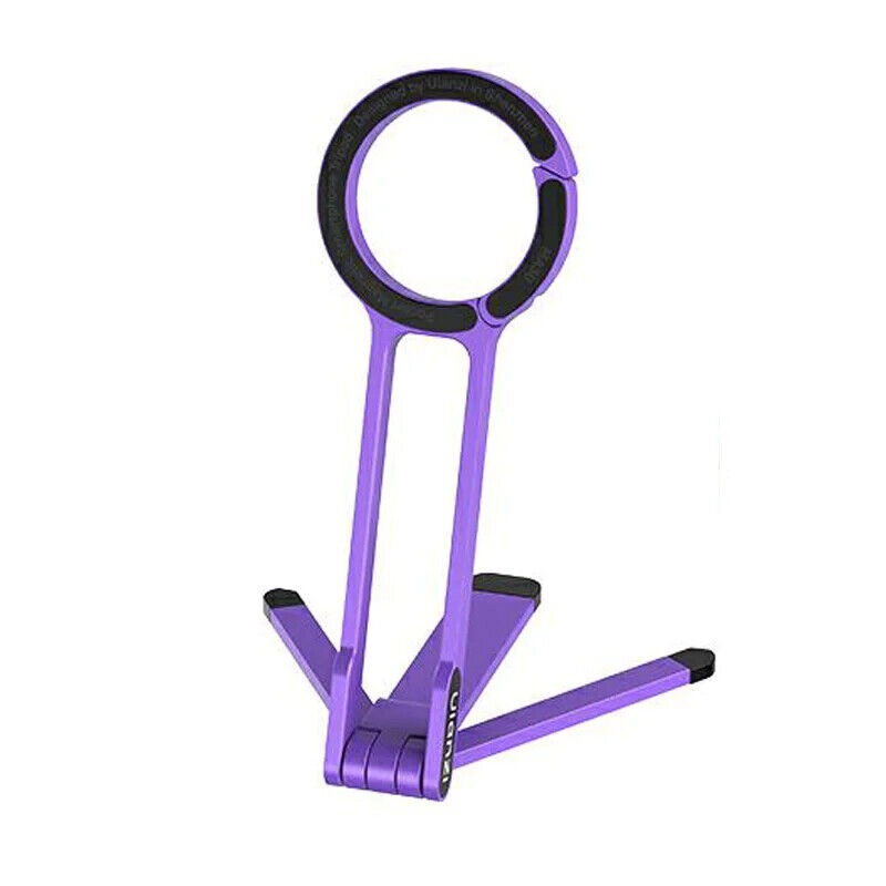 ULANZI MA30 Magnetic Phone Tripod Stand for iPhone - Aluminium Maglock Smartphone Mini Tripod Pocket Cell Phone Stand Dual-Sided Magnet Quick Mount Compatible with iPhone 16 15 14 13 12 Magsafe
(Purple) - SuperSaverAU - view 1