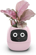 Premium Smart Plant Pot with LCD Screen & App Connection - Pink