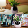 Premium Smart Plant Pot with LCD Screen & App Connection - Pink