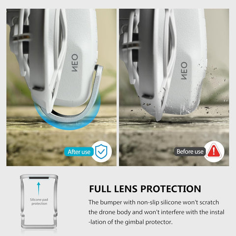 STARTRC Gimbal Bumper Guard for DJI Neo Accessories, Aluminum Alloy Anti-Collision Protection Guard Bar for DJI Neo Drone Camera - SuperSaverAU - view 2