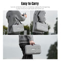 STARTRC Flip Drone Case for DJI Flip Fly More Combo,Portable PU Leather Shoulder Bag Can Organizes RC2/RC-N3 Remote, 7 Original Batteries, Charging Hub, 65W Charger, Flip Drone and Other Accessories - SuperSaverAU - view 6