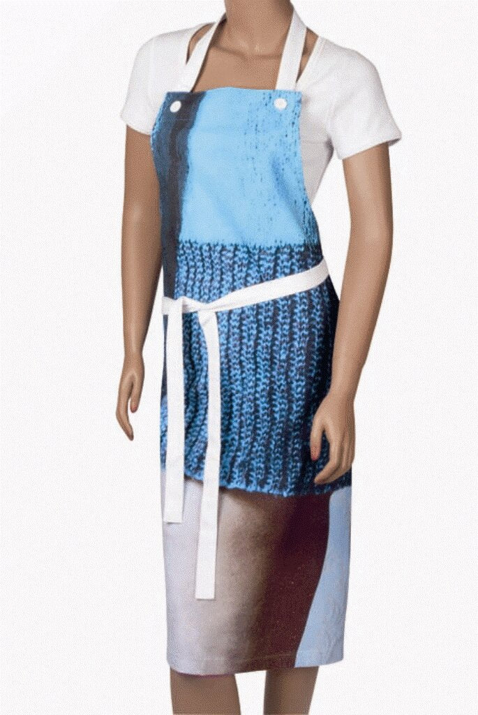 Blaze Blue Cheeky Jumper Adult's Novelty Apron - Very Colourful Design - SuperSaverAU - view 1