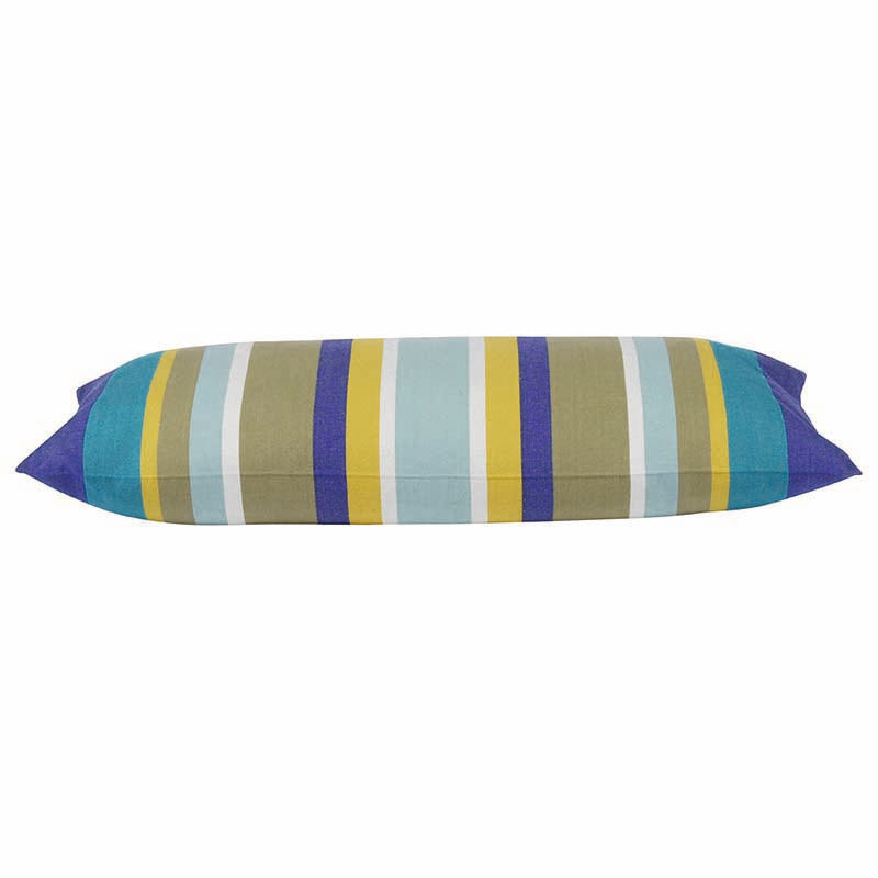 Corban Pack of 4 Royal Blue Striped Rectangle Cushion Covers 35x70cm - SuperSaverAU - view 2