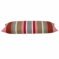 Corban Rose Pink Striped Cushion Cover 35x70cm - Rectangle, Cotton, Nautical Style - SuperSaverAU - view 1