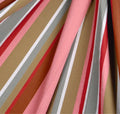 Corban Rose Pink Striped Cushion Cover 35x70cm - Rectangle, Cotton, Nautical Style - SuperSaverAU - view 2