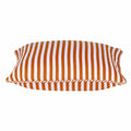 Dandi Pack of 4 Orange & White Striped Nautical Cushion Covers 40x40cm - SuperSaverAU - view 2