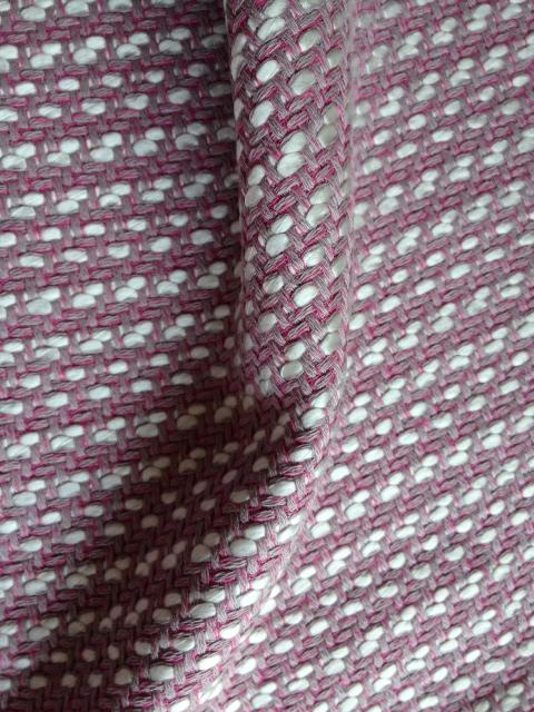 Fern Rose Cushion Cover 40cm x 40cm Soft Pink Textured Design Made in Europe - SuperSaverAU - view 1