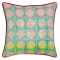 Avia Cushion Cover 45cm x 45cm Modern Funky Retro Design Fuchsia Multicoloured - SuperSaverAU - view 1