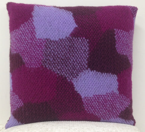 Giovanni Fuchsia Purple Cushion Cover 50cm x 50cm - Modern Multicoloured Design - SuperSaverAU - view 1