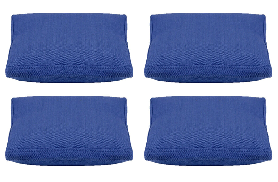 Classic Sky Blue Cushion Cover Pack of 4, 56x56cm, Nautical Design - SuperSaverAU - view 1
