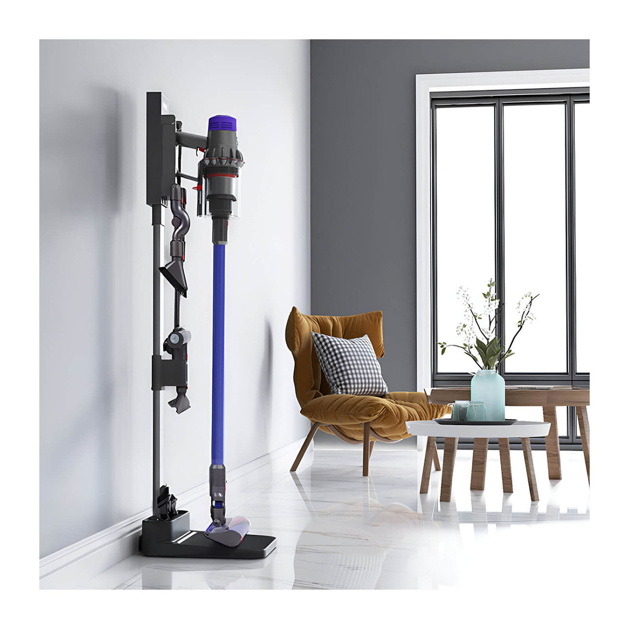 Premium Satuo S1 Freestanding Docking Stand for Dyson Stick Vacuums