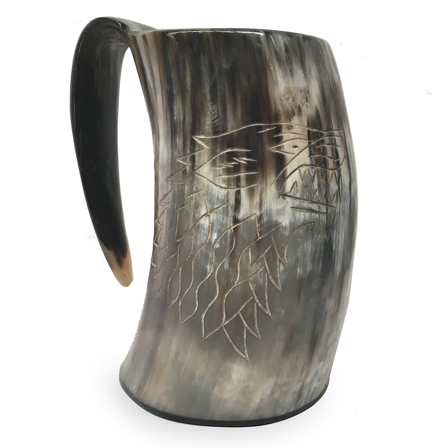 Viking Drinking Mug - Hand Crafted Resin - 130x120x150mm - Home Decor, Gift - SuperSaverAU - view 1