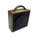 Small Recycle Square Table Clock - Hand Crafted, Battery Operated, 150x60x170 mm - SuperSaverAU - view 3