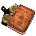R & J Beck Folding Opera Binoculars with Leather Case