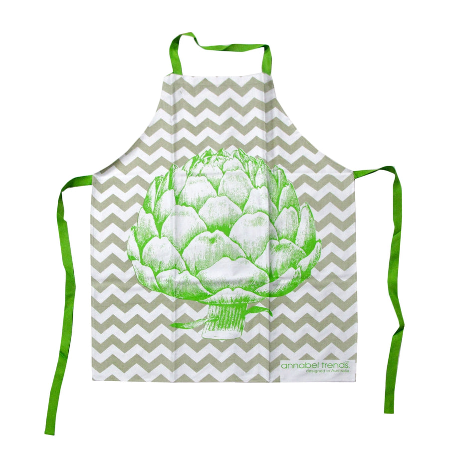 Artichoke 100% Cotton Apron 59 x 80cm - Stain Resistant, Machine Washable - SuperSaverAU - view 1