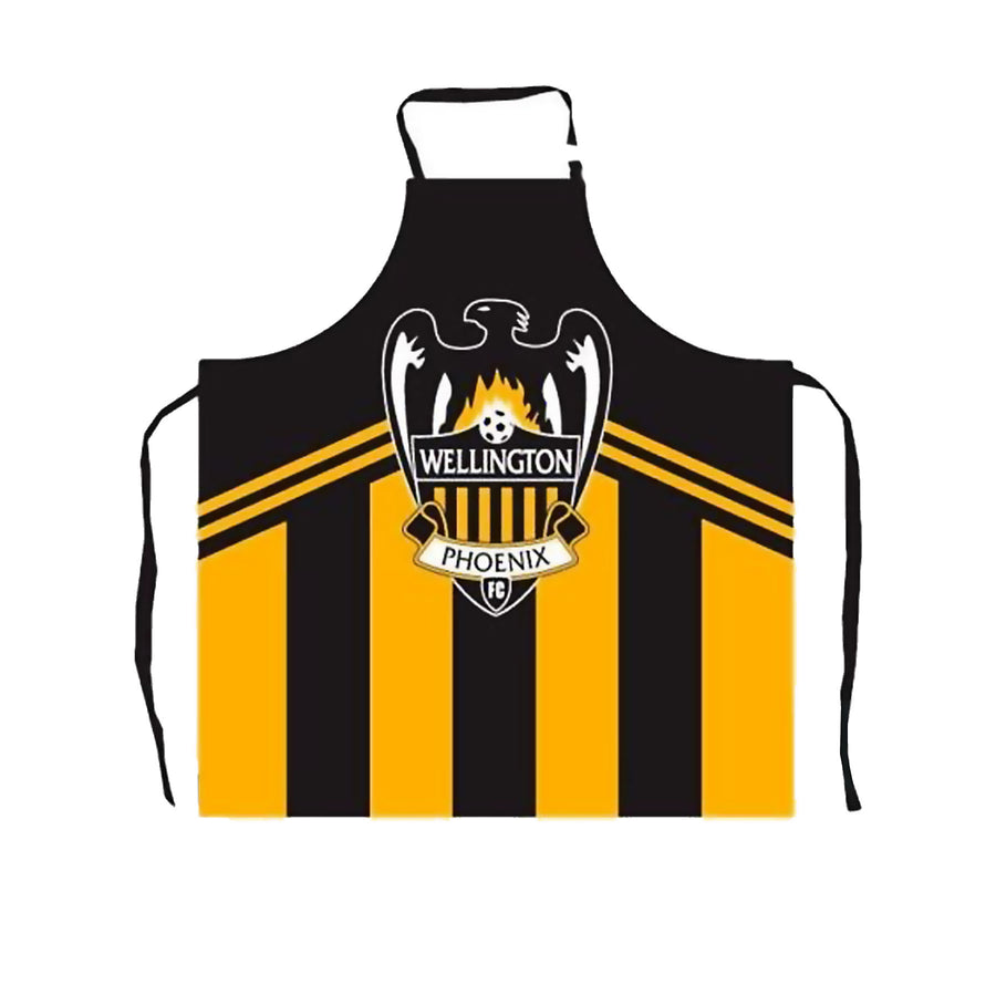 A-League BBQ Apron Wellington Phoenix - 57 x 72 cm, Cotton/Polyester, Team Print - SuperSaverAU - view 1