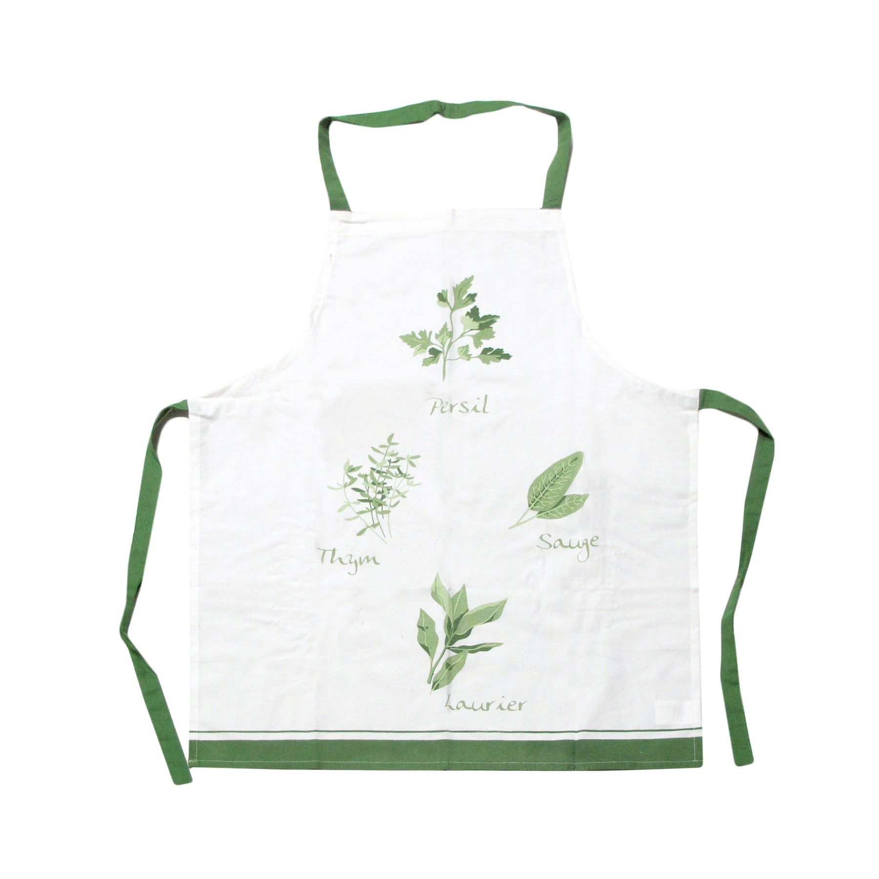 Propert 100% Cotton Apron Herb Garden 65 x 80cm - Stylish Herbs Print Design - SuperSaverAU - view 1