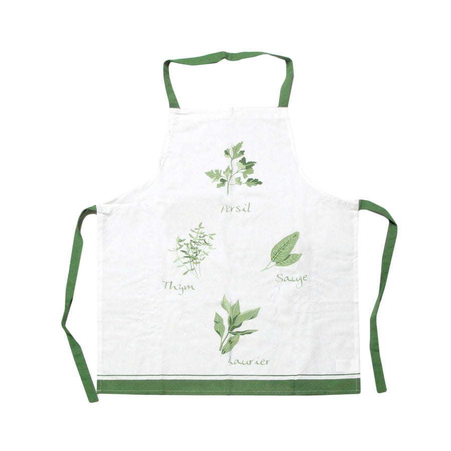 Propert 100% Cotton Apron Herb Garden 65 x 80cm - Stylish Herbs Print Design - SuperSaverAU - view 1