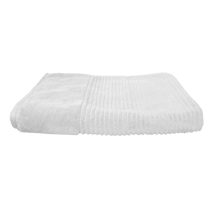 Aspiree 1000GSM Soft 100% Cotton Bath Mat 50 x 80 cm - White - SuperSaverAU - view 1