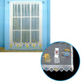 One Piece Kids Cute Sheer Lace Curtain 300 x 213cm - Circus Design - SuperSaverAU - view 1