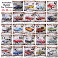 Australian Muscle Car Cushion 40 x 40 cm - VC HDT Comodore Print Design - SuperSaverAU - view 2