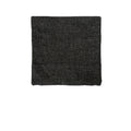 Designer Cushion Cover - Black Chenille, Zip Closure, 43 x 43 cm - SuperSaverAU - view 1