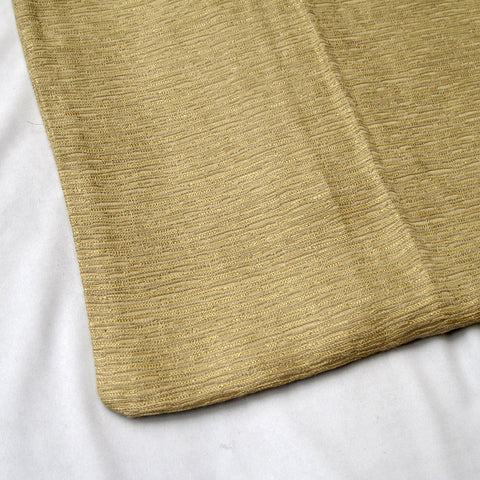 Assorted Designer Cushion Cover - Chenille Texture - Pale Gold - 43 x 43 cm - SuperSaverAU - view 1