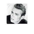 James Dean Retro Printed Square Cushion Cover 43 x 43 cm - Vintage Design - SuperSaverAU - view 1