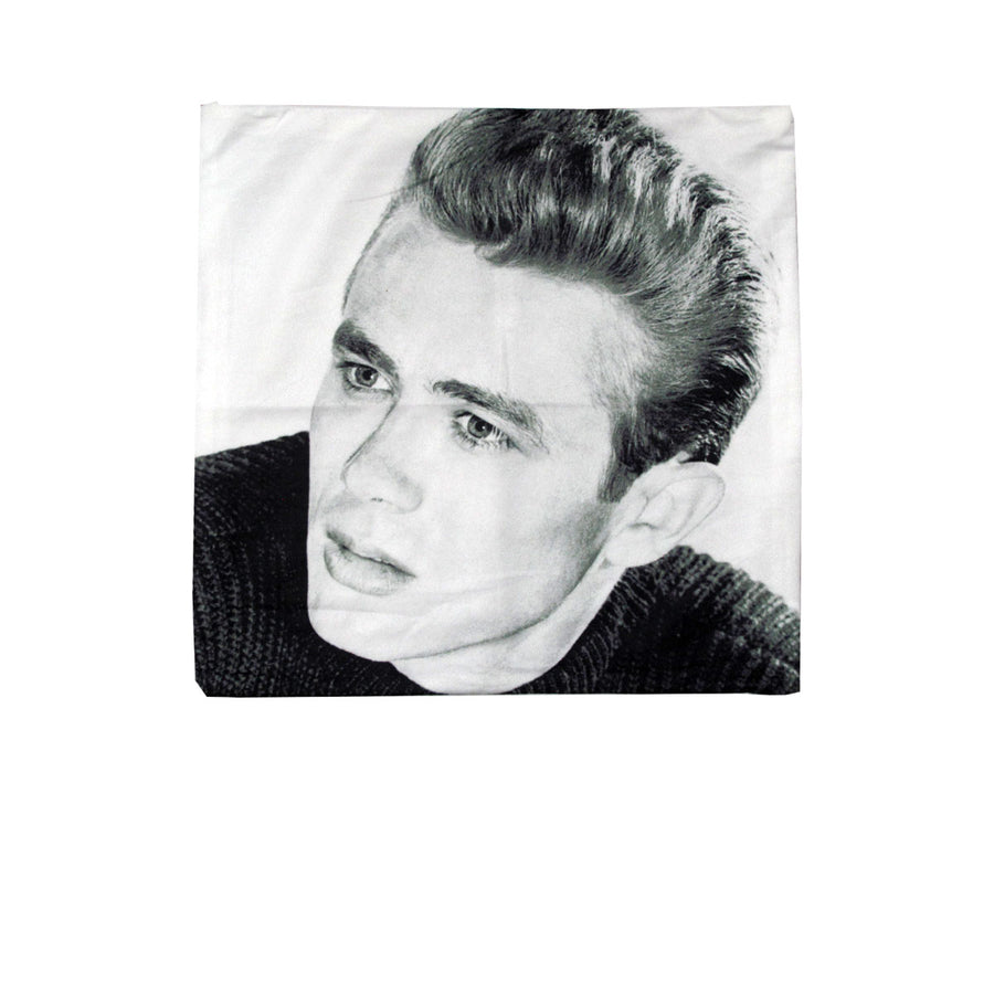 James Dean Retro Printed Square Cushion Cover 43 x 43 cm - Vintage Design - SuperSaverAU - view 1